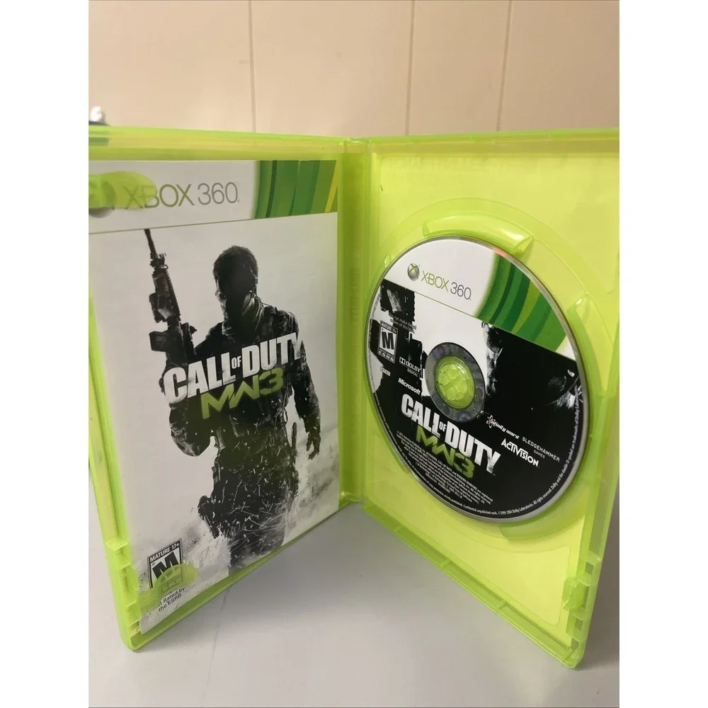 Microsoft Xbox 360 Game Lot - Call of Duty Black Ops Modern Warfare 2 3 4